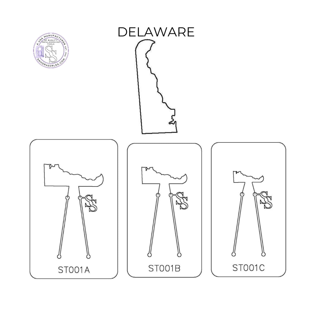 PANCAKE DIE ST001 STATE DELAWARE